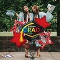 thumbnail image 3 of PMU Congrats Grad Cap Balloon Bouquet | Graduation Decoration Mylar Balloons | Graduation Balloons Class of 2024 Decor | Celebrate Success with Vibrant Grad Balloon | Red (5/Pkg) Pkg/1, 3 of 7