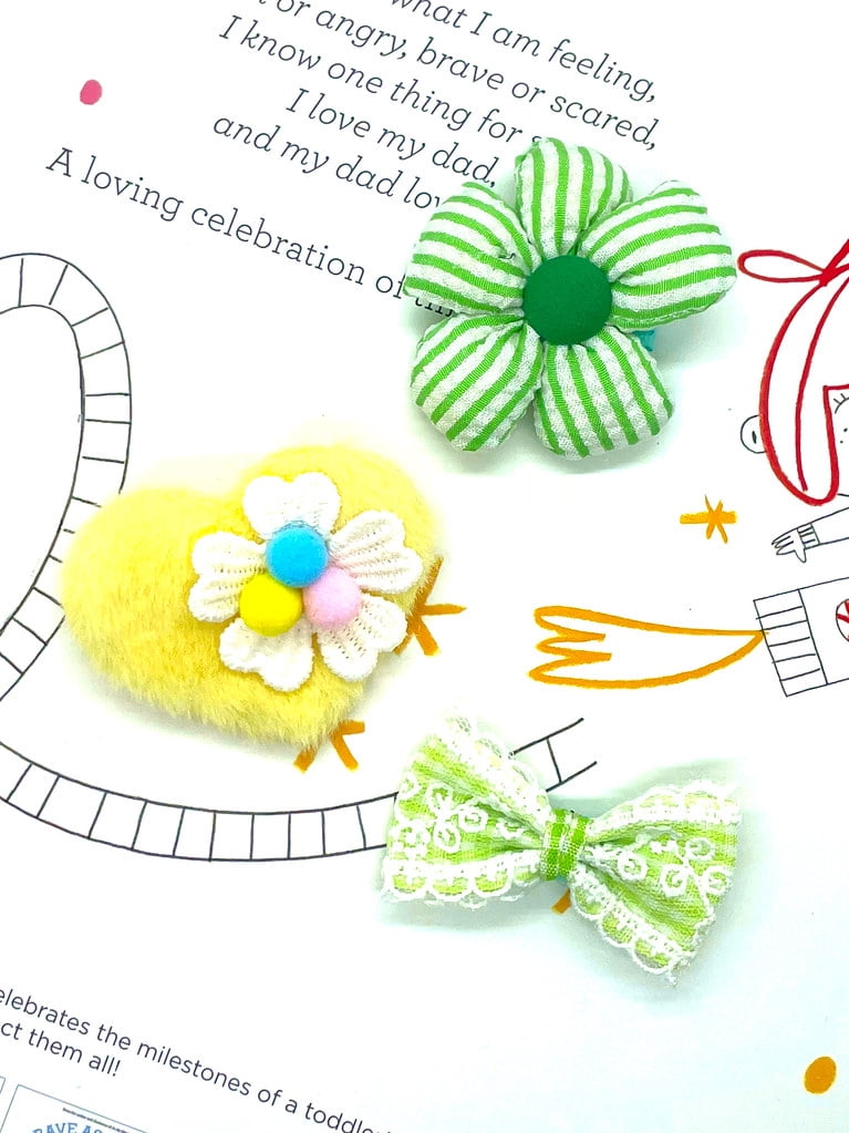 Hair Clips for Girls 18 Pcs No Slip Assorted Barrettes for Kids Bows Green Yellow Cute Hair Accessories for Little Girls Teens Toddlers Child Kids Gifts