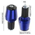 thumbnail image 2 of Huhudde Motorcycle Handle Bar End Weight Handlebar Grips Cap Anti Vibration Silder Plug, 2 of 13