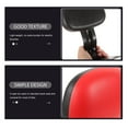 thumbnail image 3 of QUMIIRITY Motorcycle Back Rest 1Pcs Skid-proof ABS Red for Bike, 3 of 8