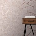 thumbnail image 2 of Papier Peint Géométrique Fractal en Marbre, Décoration Fine, 2 of 5