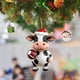 thumbnail image 3 of Adornos para árbol de Navidad Adornos navideños Vaca baloncesto Adornos acrílicos para árbol de Navidad Adornos anuales Adornos vaca baloncesto Para colocar en el árbol de Navidad, 3 of 5