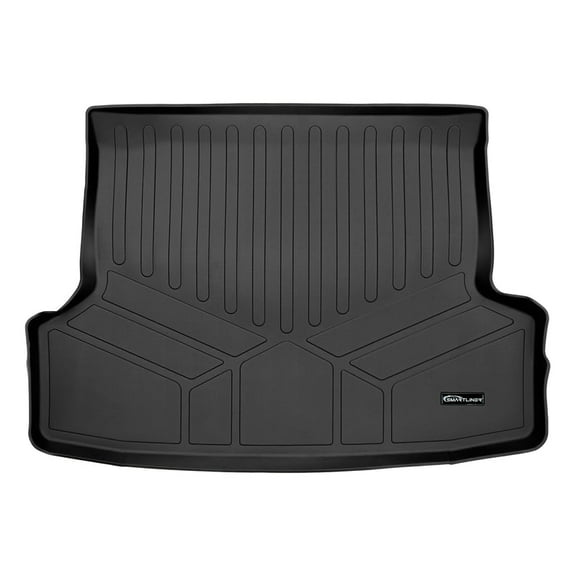SMARTLINER All Weather Protection Custom Fit Black Cargo Liner Behind the 2nd Row Compatible With 2017-2023 Subaru Impreza (Only Fits Sedan Models)