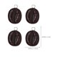 thumbnail image 2 of FELTECHELECTR 10Ud Dijes De Café Para Manualidades Joyería Colgantes Para Collares Y Aretes, 2 of 7