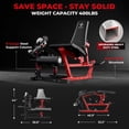 thumbnail image 6 of Syedee Leg Extension and Curl Machine, Seated Leg Extension and Lying Curl Machine for Home Gym, Leg Workout with Cable System with 230 Weight Plates, 6 of 10