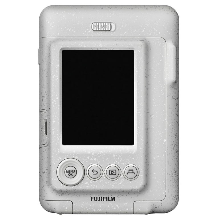 Fujifilm instax Mini LiPlay camera in stone white