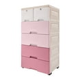 thumbnail image 6 of Plastic Drawers Dresser Storage Cabinet Dresser Organizer with Drawers, 6 of 13