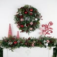 thumbnail image 3 of Northlight Pre-Decorated Ornaments and Pinecones Artificial Christmas Garland - 7' x 14" - Unlit, 3 of 7