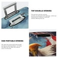 thumbnail image 5 of Daiia Bald Eagle Pilot Luggage Cover, Thickened Washable Travel Luggage Covers, Elastic Unique Baggage Covers for 18-20 inch Luggage-Medium, 5 of 9