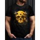 thumbnail image 1 of Men's Casual Short-Sleeve T-Shirt with Unique Bee & Skull Design - Breathable Mesh Fabric, Perfect for All Seasons, 1 of 6