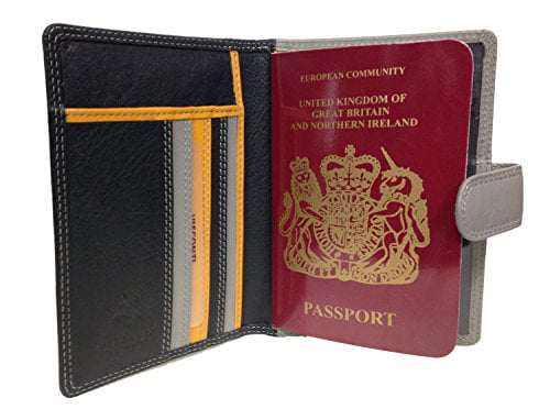 Visconti Rainbow Collection Leather SUMBA Passport Holder RB75 