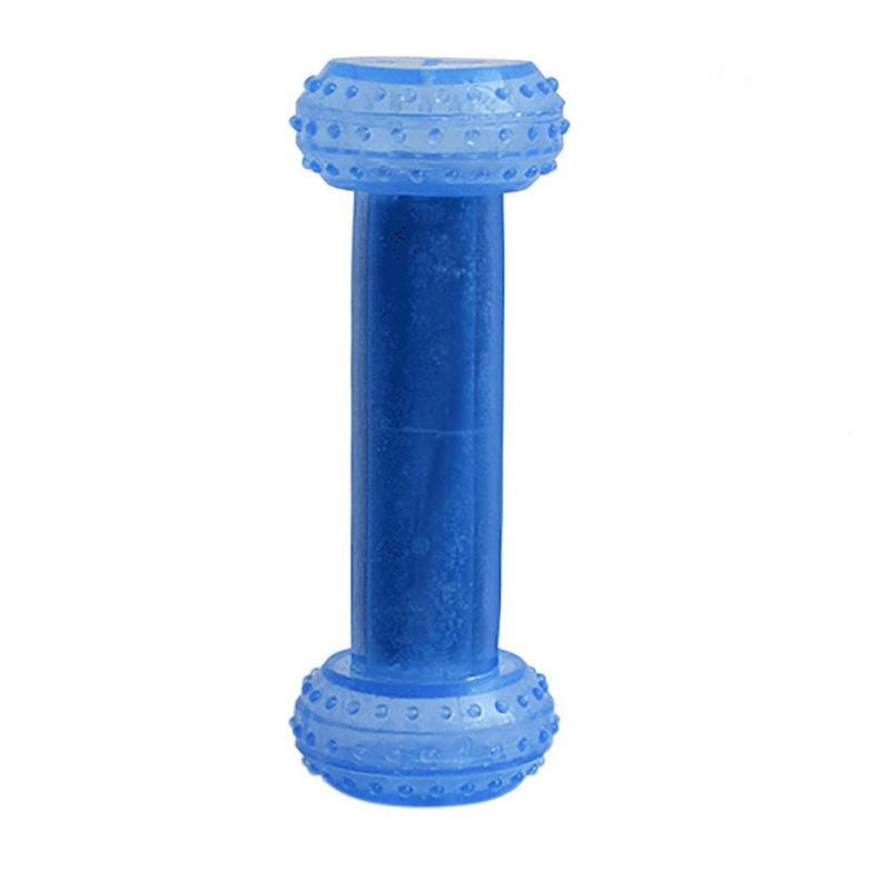 Pet Dog Puppy Cat Freeze Frozen Chew Toy Fetch Traning Play Treat Ball