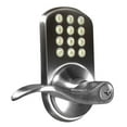 thumbnail image 1 of MiLocks DKL-02SN Electronic Keyless Entry Touchpad Lever Door Lock, Satin Nickel, 1 of 1