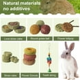 thumbnail image 5 of Qweryboo 16PCS Rabbit Toys Bunny Chew Toys for Teeth, Natural Timothy Hay Chew Treats, Improve Dental Health for Rabbit Bunny Chinchilla Guinea Pig Hamster, Hand Made Safe, 5 of 7