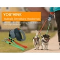 thumbnail image 2 of Dogs Traction Leash,Dog Walking Traction Leash,Dual Leash Pet Retractable Automatic Winding Rope Dogs Walking Traction Leash Accessory, 2 of 8