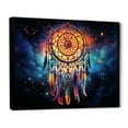 thumbnail image 2 of Designart Dream catcher framed wall Art, Colorful Dreamcatcher curious Dreams , Dream catcher Large framed wall art decor, Multi-Color Traditional black framed wall art, 40x30 inches black frame, 2 of 5