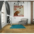 thumbnail image 3 of Epic Graffiti 'Basset Hound Ice Cream,' by Fab Funky, Canvas Wall Art, 26"x30", 3 of 3
