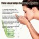 thumbnail image 3 of 1pc Jaysuing Shea Butter Black Soap Repairs Acne Acne Acne Cleanses Pores Moisturizes Smooth Skin |, 3 of 5