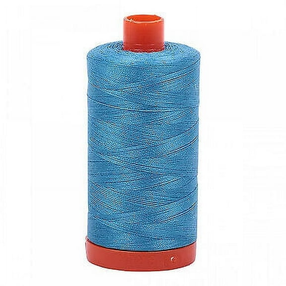 Aurifil Mako Cotton Thread Medium Teal 1125 50Wt 1422 Yd