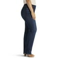 thumbnail image 3 of Lee Women's Plus Instantly Slims Relaxed Fit Straight Leg Jean, Available in Regular, Long, Short Inseams, 3 of 5