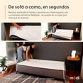 thumbnail image 2 of Sofá Cama Con Reposabrazos Multifuncionales Lofti 3 Posiciones Funda Protectora, 2 of 7