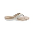 thumbnail image 3 of Vionic Womens Aloe Suede Flat Thong Sandals, 3 of 3