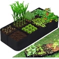 thumbnail image 1 of Cama de jardín elevada ZHAOCHENG de tela bolsas de cultivo de 128 galones 8 rejillas 3x6 pies, 1 of 5