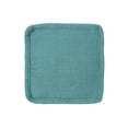 thumbnail image 6 of Noble House Ezra Boho Yarn Pouf, Teal, 6 of 7