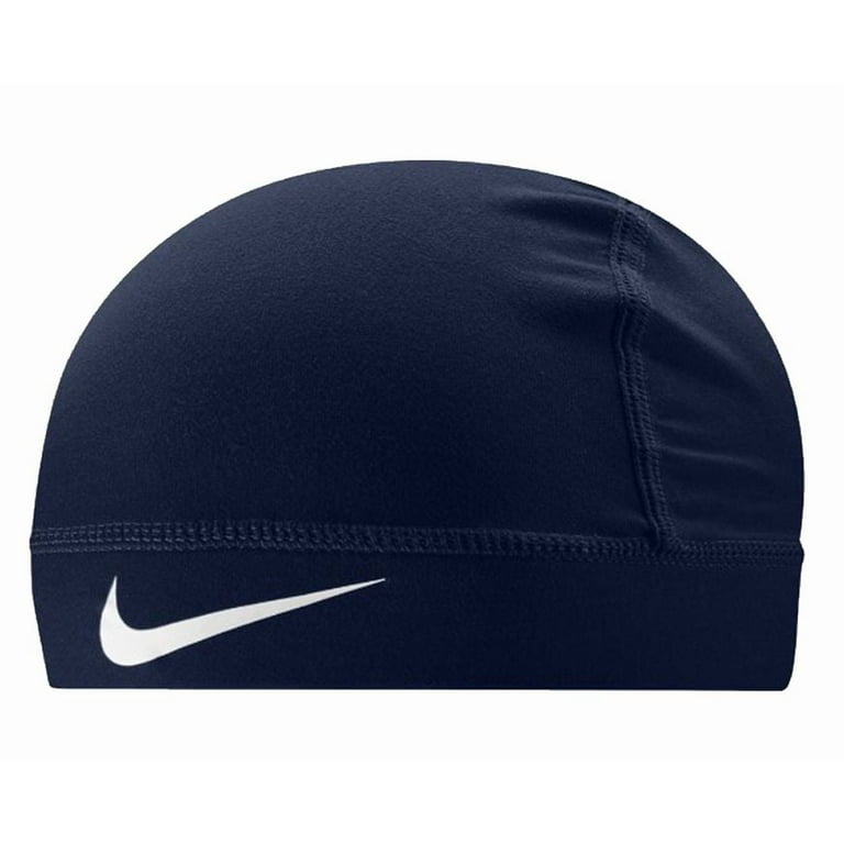 Nike Pro Skull Cap College Navy/White, Sweat-Wicking