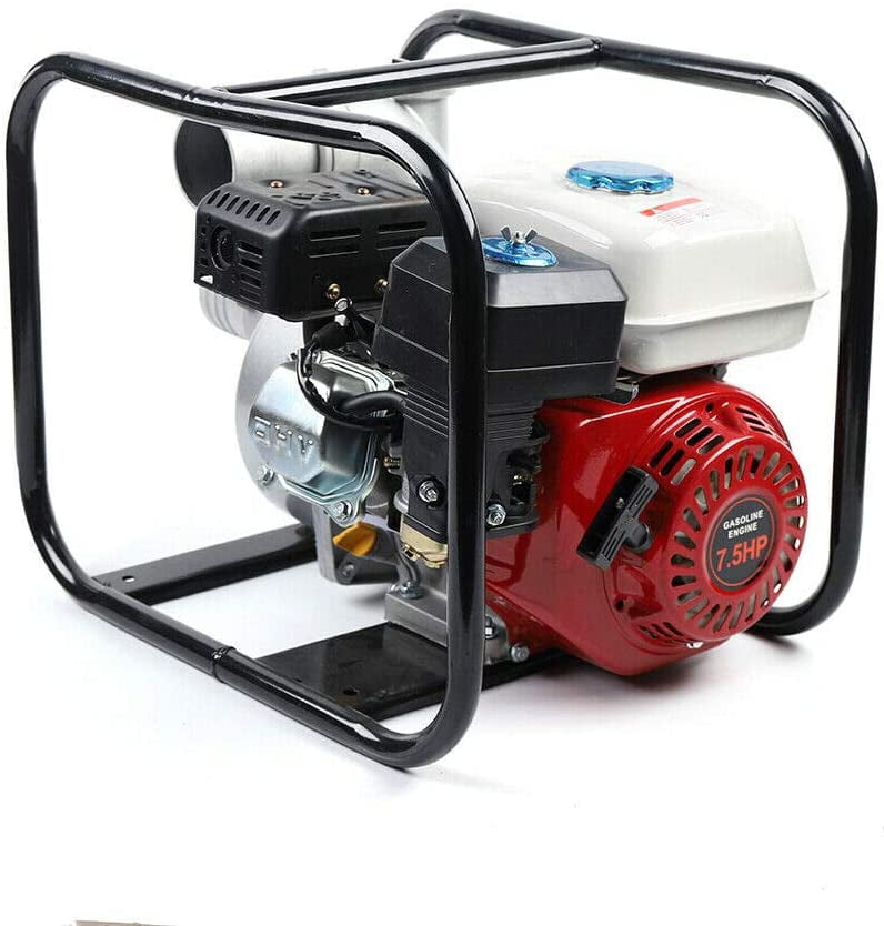 3" Portable 4 Stroke 7.5HP GAS Water Transfer Pump 60m3/h For Fire Irrigation 