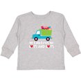 thumbnail image 3 of Inktastic My Lala Loves Me Grandson Truck Boys Long Sleeve Toddler T-Shirt, 3 of 5