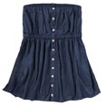 thumbnail image 4 of Parte Superior Del Tubo Mujeres Tube Tops Chaleco Backless Sexy Strapless Tees Top Pullover Solid (Azul L) Ygjytge para Mujer Azul T M, 4 of 8