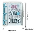 thumbnail image 7 of 1000 Savings Challenge Binder with Envelopes, Blue, 7 of 7