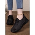 thumbnail image 4 of Women's Walking Sneakers - Lightweight Breathable Anti Slip Mesh Shoes for Running Workout, 4 of 11