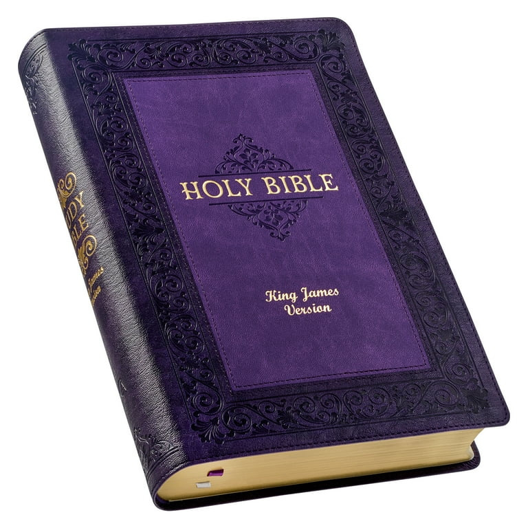 KJV Study Bible, Large Print King James Version Holy Bible, Thumb