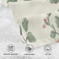 thumbnail image 5 of Yayeee 2 Pack Hand Towels for Bathroom 100% Cotton 16" x 28" Soft Absorbent Kitchen Towel, Red Floral Pattern, 5 of 7