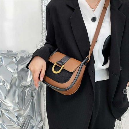 Lilgiuy Ladies Shoulder Small Square Bag Messenger Bag Mobile Phone Bag Fall Dresses for 2022 Spring Winter