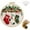 C, variant on Bfogop Christmas Embroidery Kit Set Embroidery DIY Kit with Pre-Printed Gnomes & Cross Stitch Patterns Instructions, Color Threads & Needles Embroidery Kit for Adults & Beginners