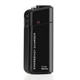 thumbnail image 1 of Smart Mini Battery Charger for 2 AA Rechargeable Batteries - USB Input (Batteries Not Included) 1 Pack，Black, 1 of 6