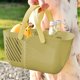 thumbnail image 4 of Portable Multi Purpose Storage Basket Ideal For Laundry Bathroom Swimming Gear Grocery Shopping Draining, 4 of 6