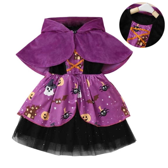 Toddler Witch Outfit for Girls Tulle Dress Baby Halloween Outfit Black Tulle Dress Girls Halloween Outfit Halloween Outfit Dress Up 18-24 Months