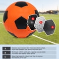 thumbnail image 2 of Balón de fútbol que brilla en la oscuridad, balón luminoso con luz LED, para adolescentes, niños y niñas, 2 of 9