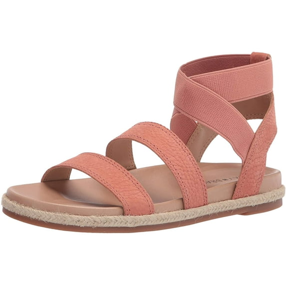 Lucky Brand Womens Dilane Flat Sandal 8.5 Canyon Clay