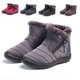 thumbnail image 1 of Botas de nieve forradas de piel impermeables para mujer Botas de invierno cálidas para mujer, 1 of 3
