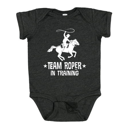 

Inktastic Team Roper in Training Cowboy Gift Baby Boy Bodysuit