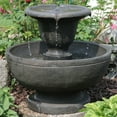 thumbnail image 6 of Sunnydaze Streaming Falls Modern Polyresin 2-Tier Outdoor Water Fountain, 6 of 16