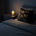 thumbnail image 4 of Bat Halloween Throw Pillow Cover – 3D Glowing Eyes Gothic Holiday Cushion Case, Soft Textured Black Decor for Sofa Bed, Spooky Seasonal Accent, 4 of 7