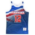 thumbnail image 1 of Zion Williamson Men's Headgear Classics Premium Embroidered Spartanburg Day School Griffins High School Basketball Jersey (XXX-Large, Blue), 1 of 2
