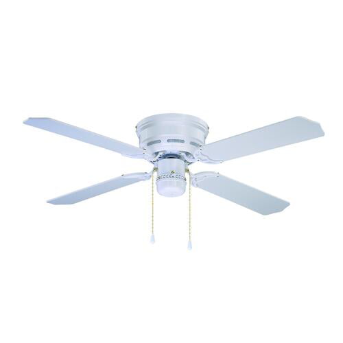 Eros Ii 42 White Led Indoor Ceiling, Menards Ceiling Fans With Remote