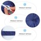 thumbnail image 5 of FUEENIRVA 1Ud Cojín De Para Con Antideslizantes Azul Para Oficina Y Auto, 5 of 6